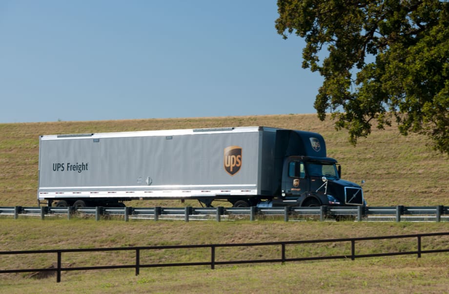 UPS Selling Less-Than-Truckload Business