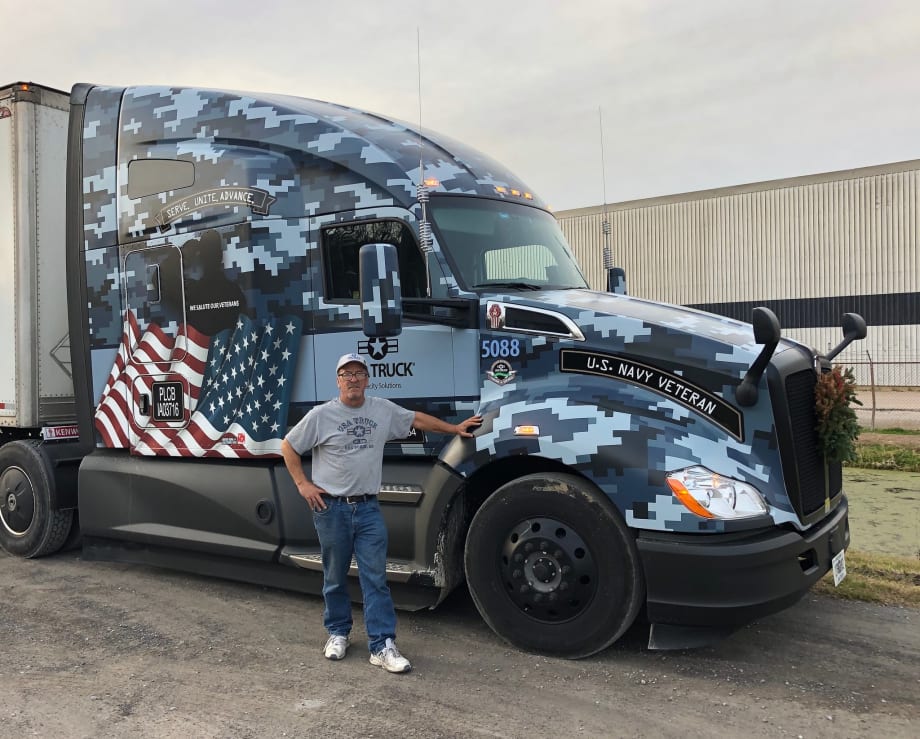 USA Truck Attracts Veterans with Training, Equipment