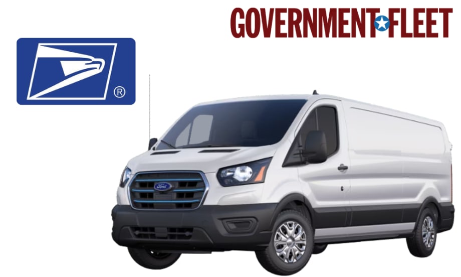 USPS to Further Fleet Electrification with Ford E-Transit Vans