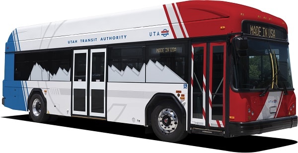 UTA, Park City Transit to Add 44 GILLIG Electric Buses