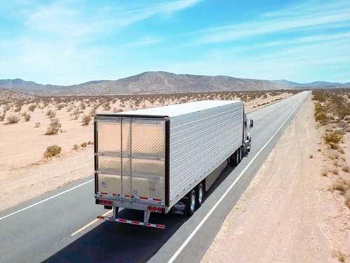 Utility Trailer Aerodynamic Tail Reduces Drag