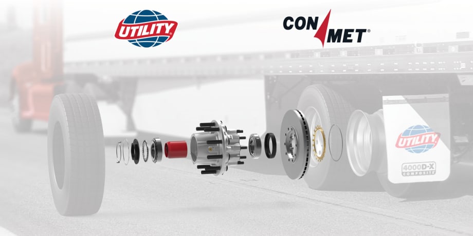 Utility Makes ConMet Preset Plus Hubs Standard