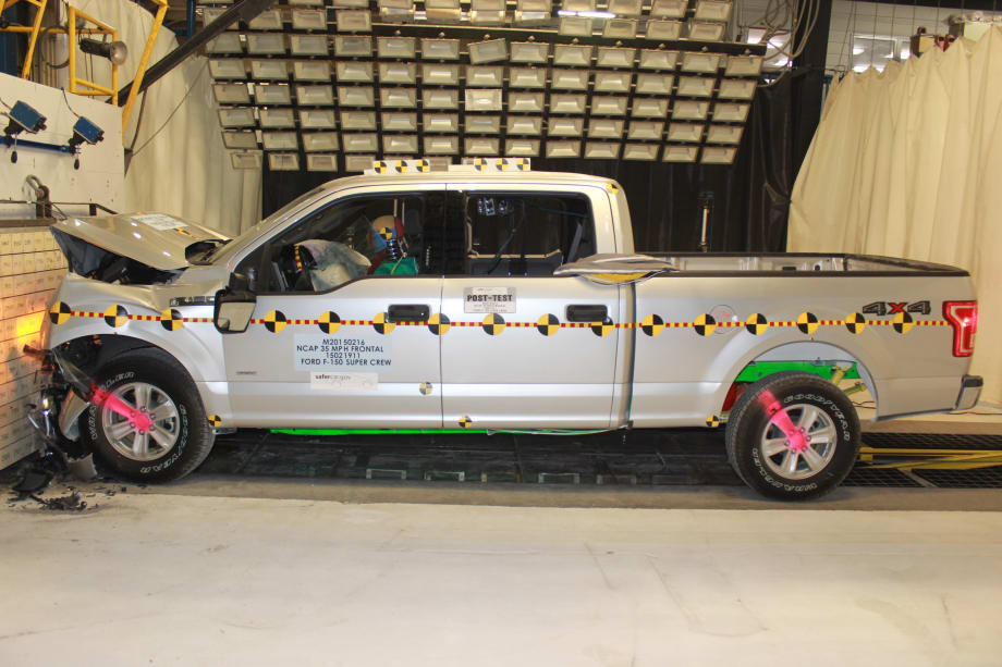 2015 Ford F-150 SuperCrew Earns Top Safety Rating