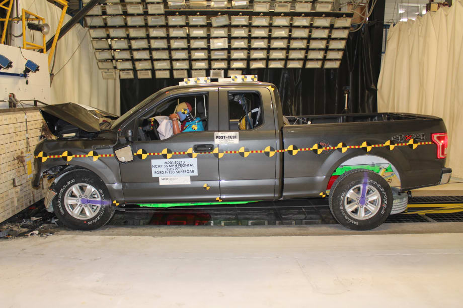 2015 F-150 SuperCab, Regular Cab Ace Crash Tests