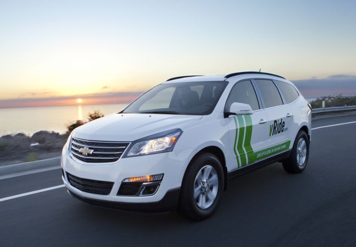 Van Pool Provider vRide Adds 1,700 Chevrolet Vans, SUVs