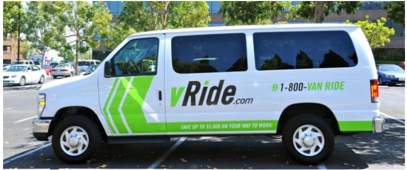 Enterprise Acquires vRide Vanpooling Service