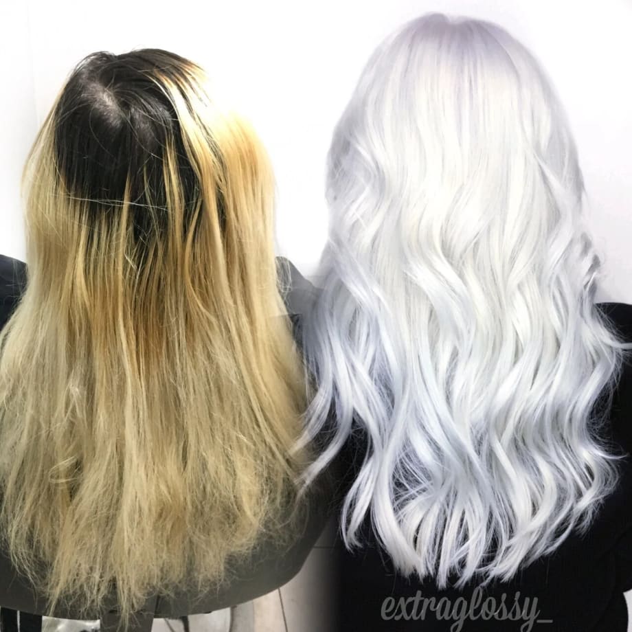 CORRECTION: Grown Out, Faded and Damaged To Ice White