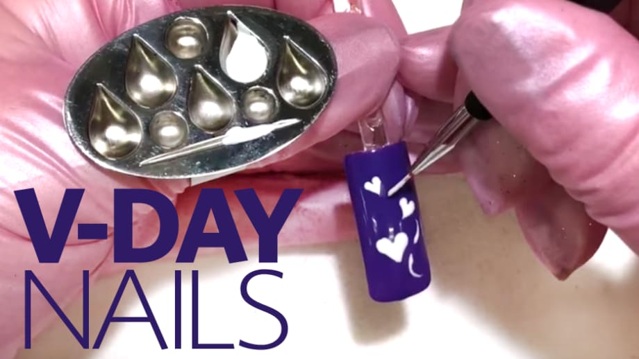 3 Easy Valentine's Day Nail Art Designs