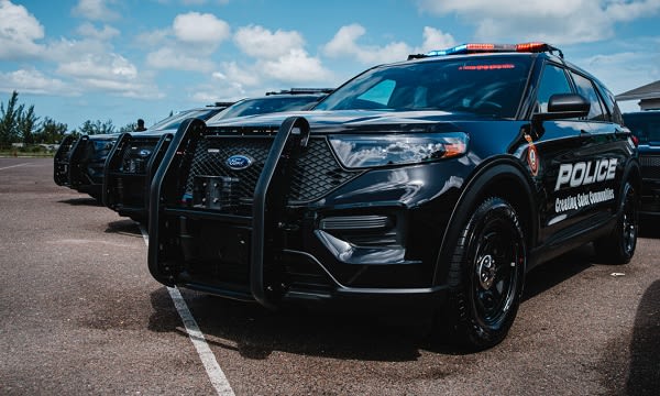 U.S. Donates 20 Hybrid Police Vehicles to Bahamas