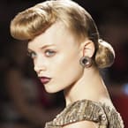 FASHION WEEK: Victory Roll at Jenny Packham
