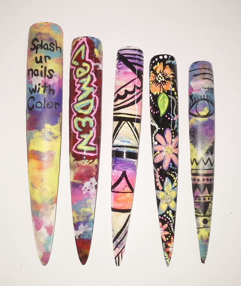 Colorful Nail Art: VietSALON Nail Artistry Competition