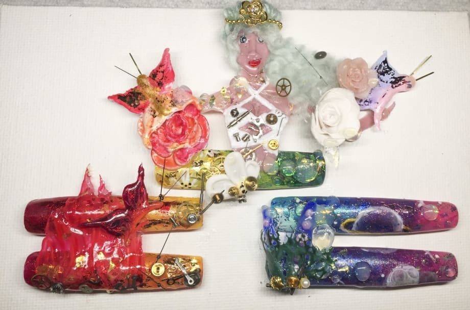 Colorful Nail Art: VietSALON Nail Artistry Competition