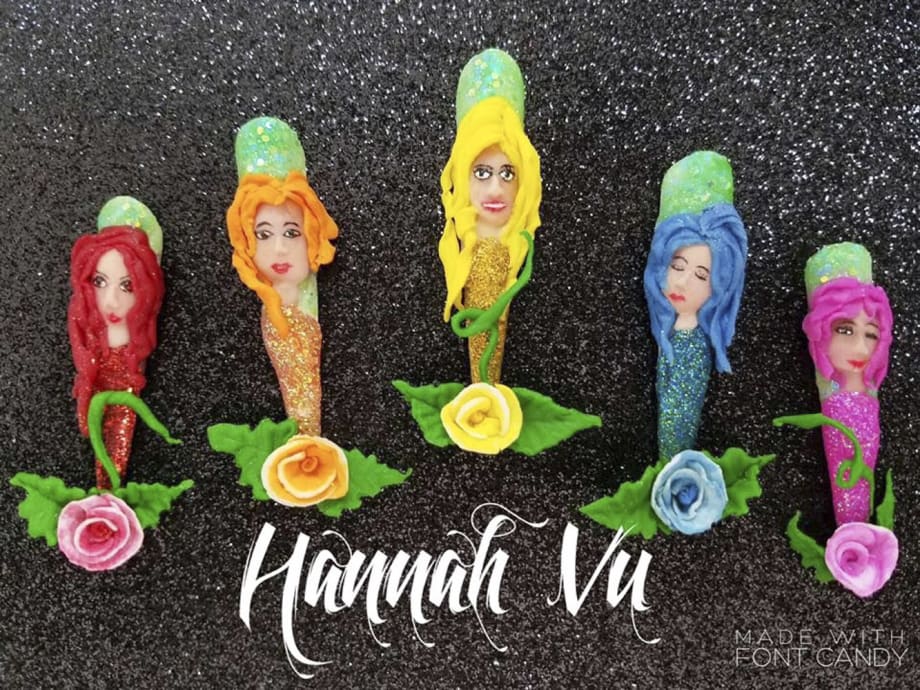 Colorful Nail Art: VietSALON Nail Artistry Competition