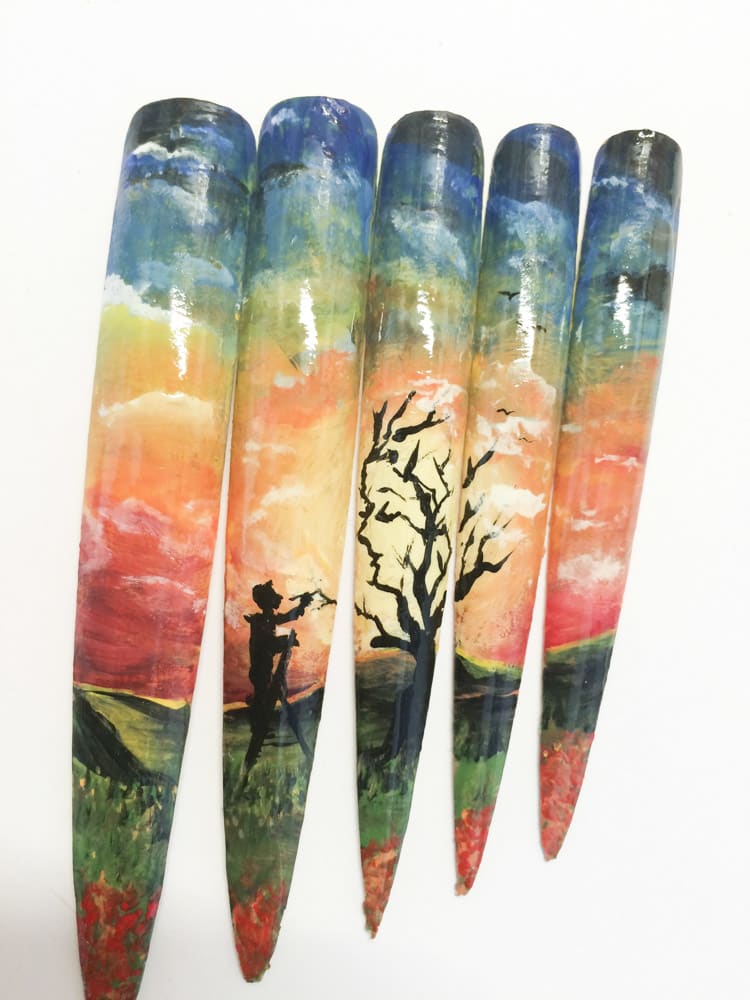 Colorful Nail Art: VietSALON Nail Artistry Competition