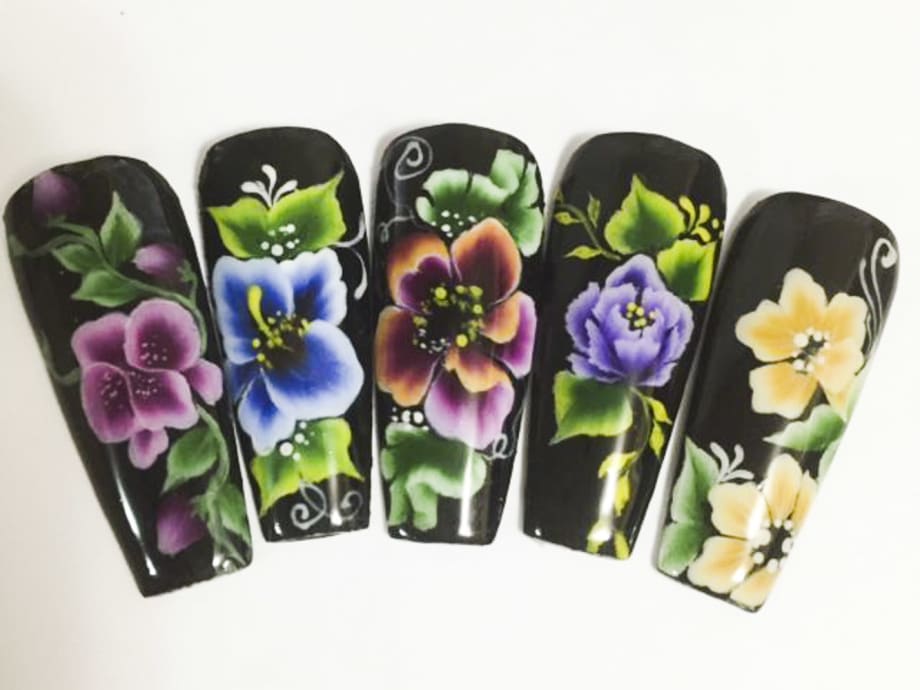 Colorful Nail Art: VietSALON Nail Artistry Competition