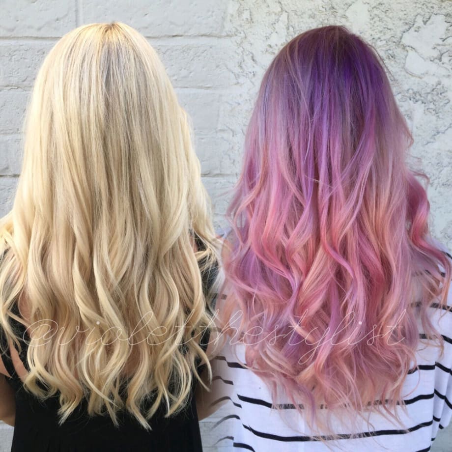 HOW-TO: Ashy Blonde to Multi-Dimensional Pink