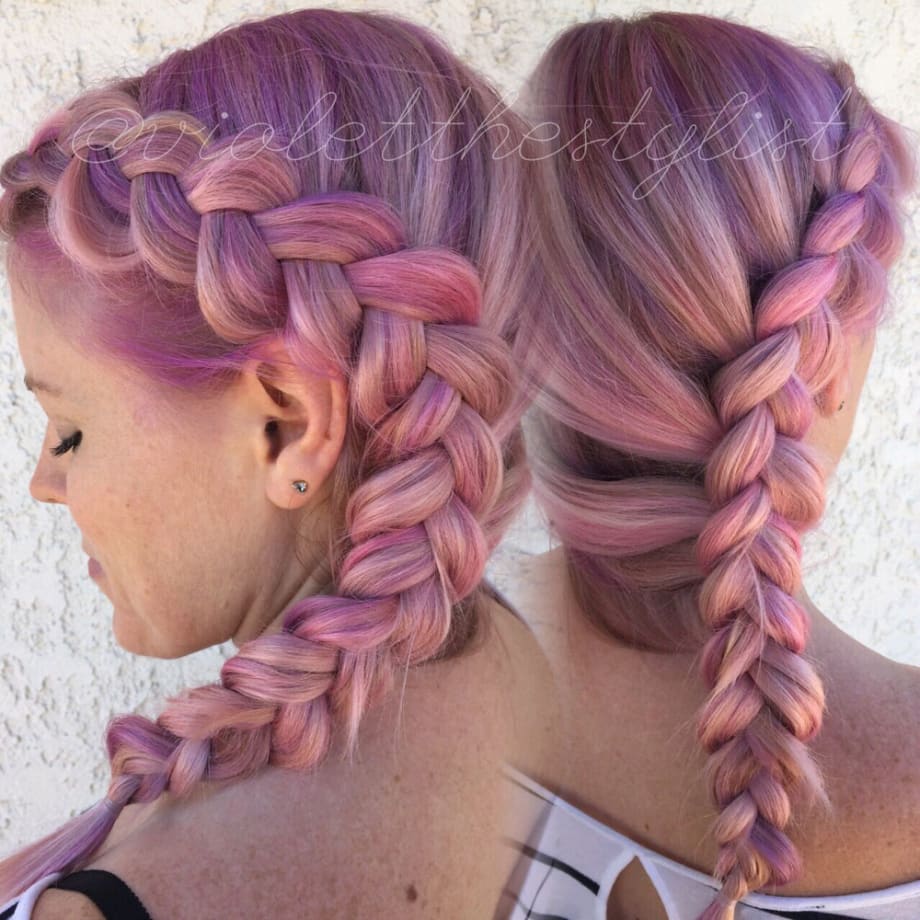 HOW-TO: Ashy Blonde to Multi-Dimensional Pink