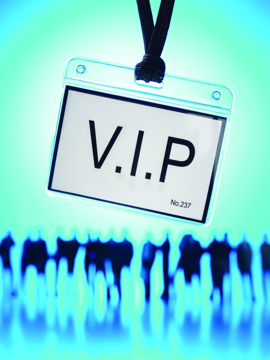 Cater to Media VIPs