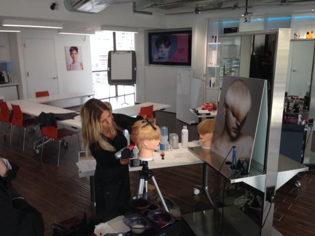 Goldwell Color Zoom Training: The Finalists Work It Out
