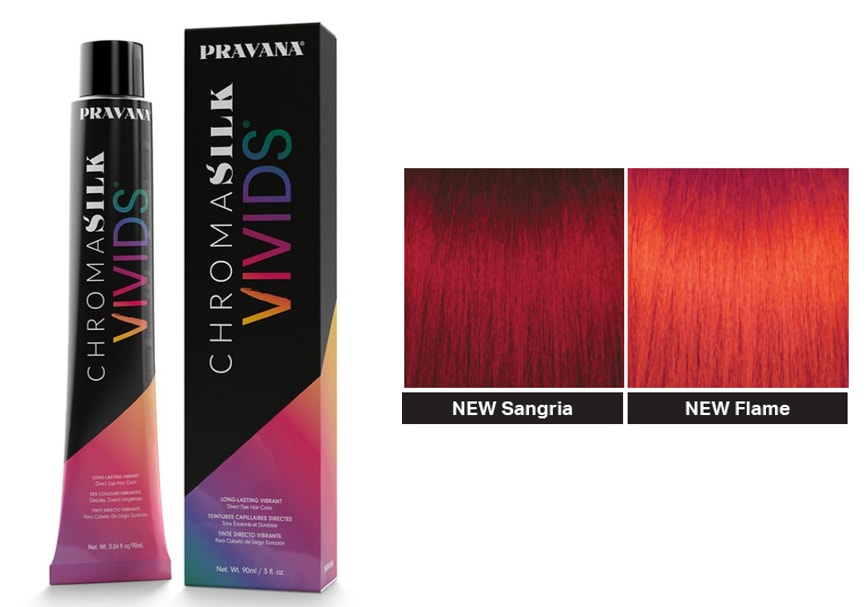 PRAVANA Expands VIVIDS Red Collection with 2 New Shades