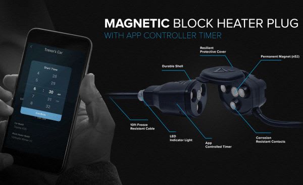 Prong-less Plug for Engine Block Heaters