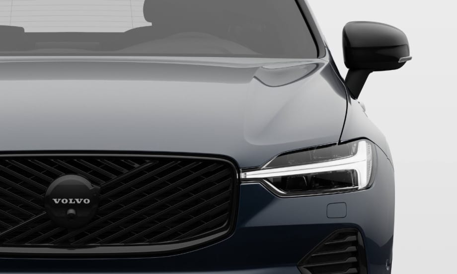 The grille of a 2026 Volvo.