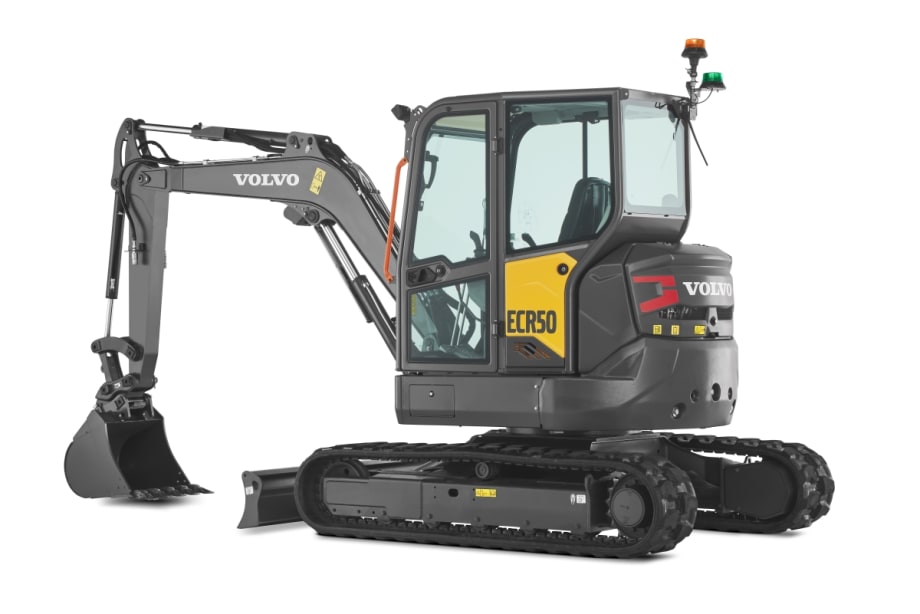 Volvo CE Adds Two Short-Swing Compact Excavators
