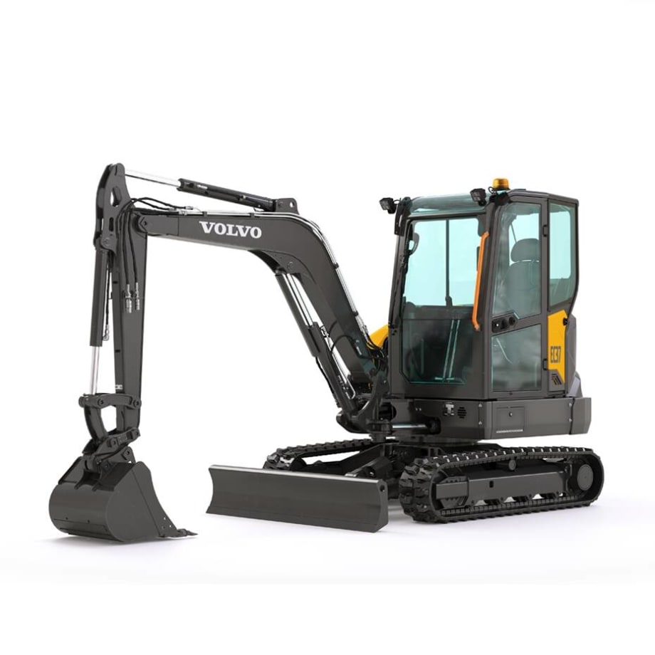 Volvo's Compact Yet Powerful EC37 Excavator