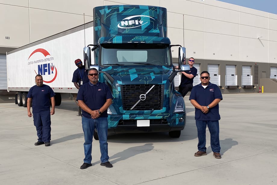 NFI Pilots Volvo VNR Electric as Part of LIGHTS Project