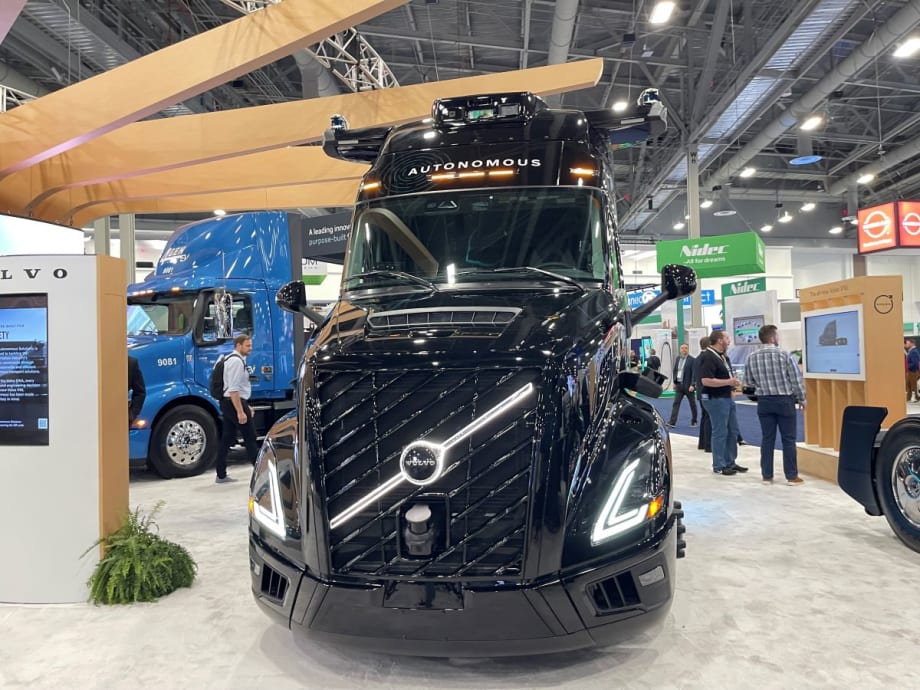 2026 Volvo VNL autonomous truck.