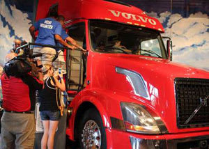 Volvo 'Big Rig' Partners with N.C. Children's Museum
