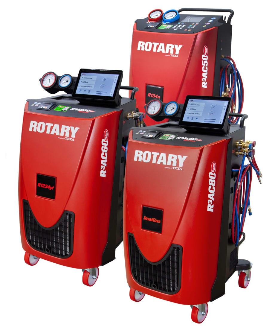 Rotary Launches Fully Automatic A/C Recharging Machines