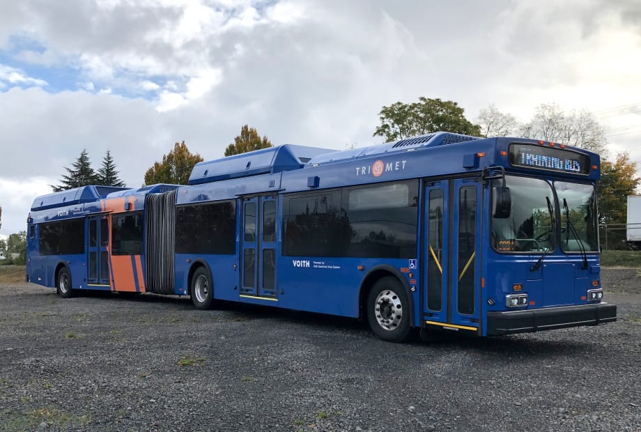Voith to Supply Electric Drive System for Converted TriMet Bus