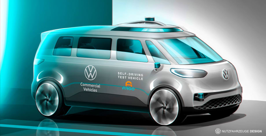 VW Plans Autonomous Goods and People Transport by 2025