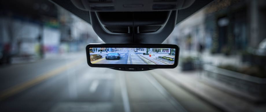 Digital Rearview Mirror Gives Transit, E-Transit Drivers a High-Def Look at the Road Behind