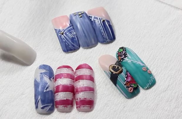 Britches & Stitches: Washed Out/Faded Nails