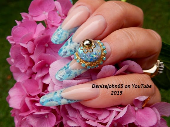 Water Globe Nail Tutorial