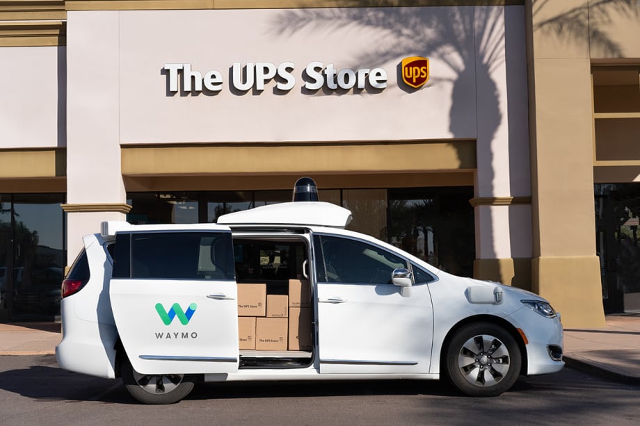 Waymo, UPS Pilot Self-Driving Deliveries in Phoenix