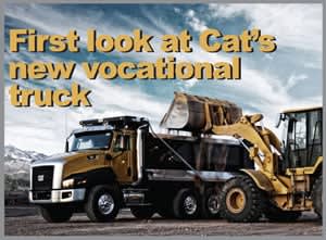 Cat Execs Proud of New CT Vocational Trucks; Short Drives Verify Premium Look and Feel