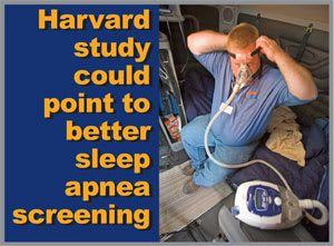 Harvard Researchers Study Potential Sleep Apnea Screening Tool