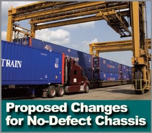 FMCSA Proposes Dropping Inspection Reports on Defect-Free Container Chassis