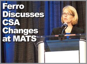 Ferro Discusses CSA Changes at MATS