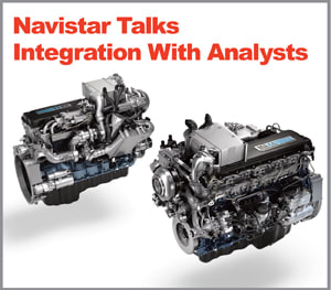Vertical Integration Yields More Profits, Navistar Executives Tell Stock Analysts