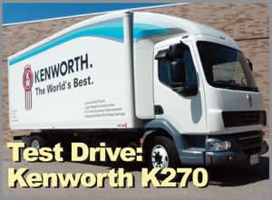 Test Drive: Kenworth K270