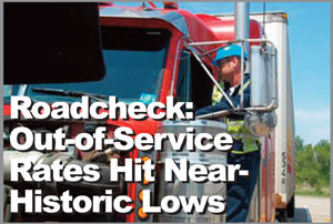 Roadcheck 2012 Finds Driver and Vehicle OOS Rates Near Historic Lows 