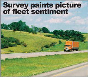 Fleet Sentiment Report: Planned Orders Down, Larger Fleets Replacing Aging Power