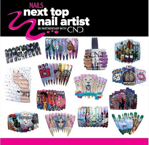 NTNA Challenge 1: 10-Tip Nail Murals Tell Stories of Personal Journeys