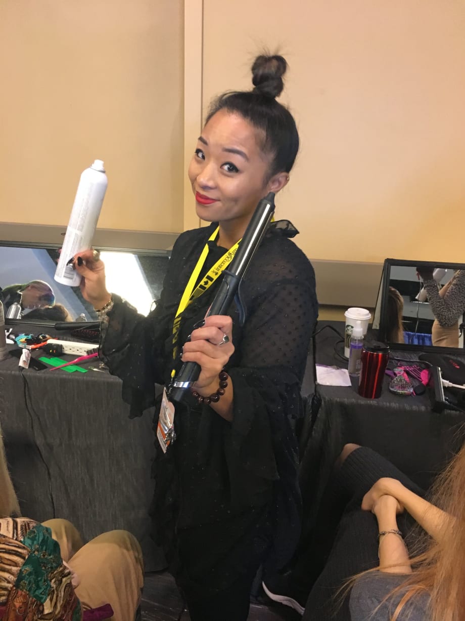 Beauty Students Style the Runway with Their Mentors