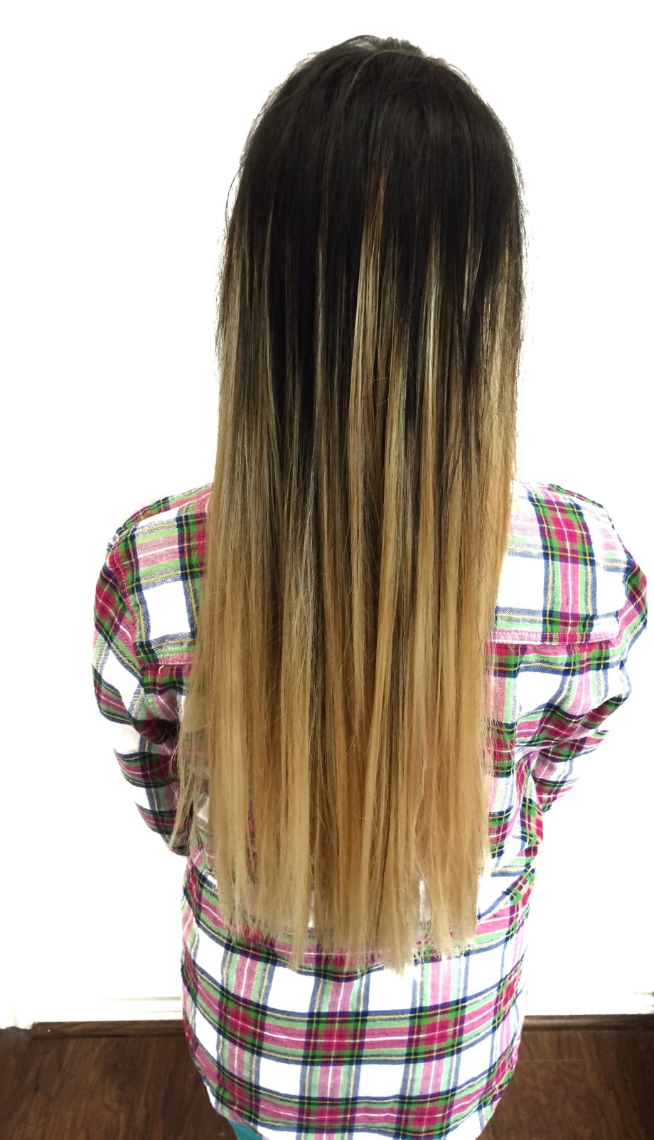 TRANSFORMATION: Stand Out Gray Ombre
