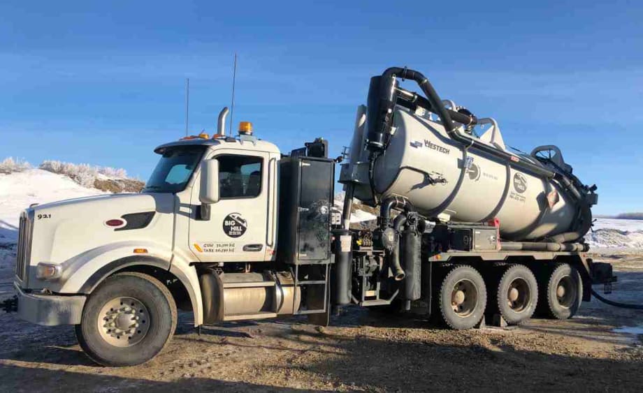 Westech Code Combo Vac Unit Built for Hazardous Material Applications